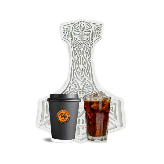 1 cà phê đá + 1 tấm thiền gỗ Thor | Thiền | Việt Cafe